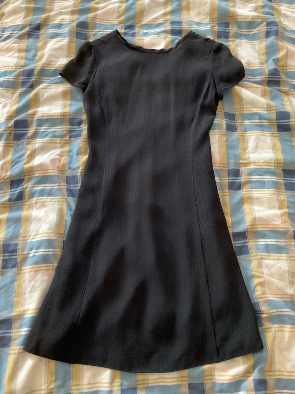 Emporio Armani Short-sleeve A-line Dress (TG 40, or US size 4 or 6/Small)